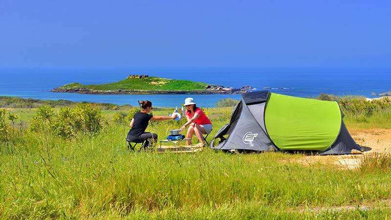 Parque De Campismo Da Ilha Do Pessegueiro Hotell Porto Covo Eksteriør bilde